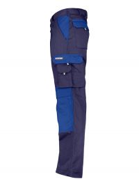 Dassy mens work pants Boston with knee padded pockets two-tone